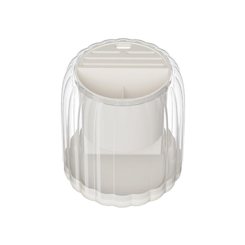 

Домашняя кухня Хранение 360° вращающийся держатель для ножей подставка многофункциональный ящик для хранения столовых приборов сливаемые маслостойкие кухонные инструменты