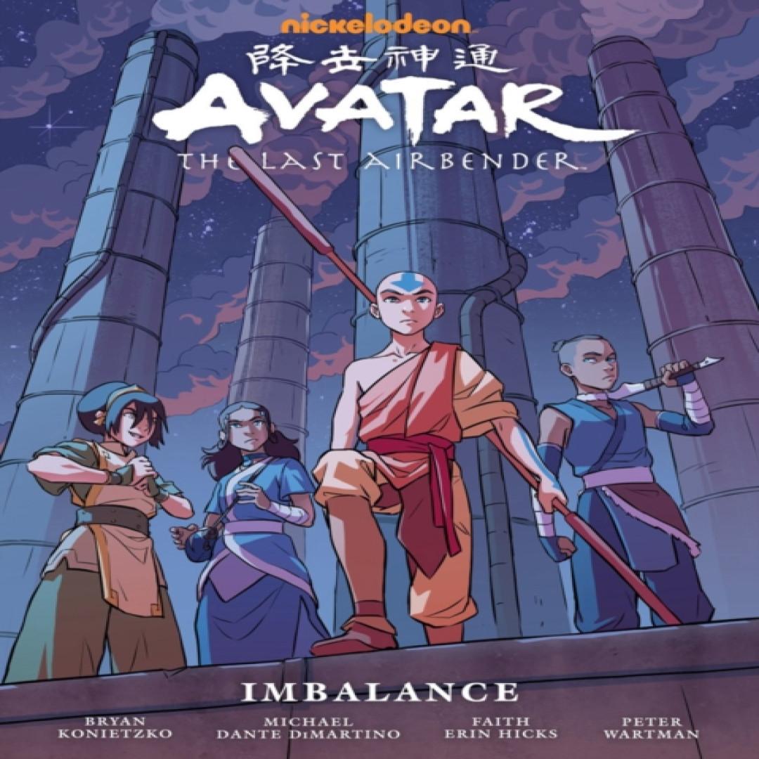 Avatar Der Herr der Elemente Ungleichgewicht Library Edition von Bryan Konietzko Hardcover Buch 9781506708126