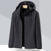 Men's Winter 4-in-1 Hardshell Men's and Women's Fleece Lining Double-sided Wear Lamb Fleece Jacket Outdoor Mountaineering Clothing