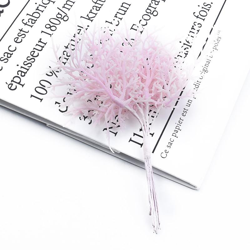 4/8pcs Artificial Plants Christmas Tree Leaves Vase Home Room Decor Wedding Party Bridal Accessories Clearance Diy Gifts Plastic