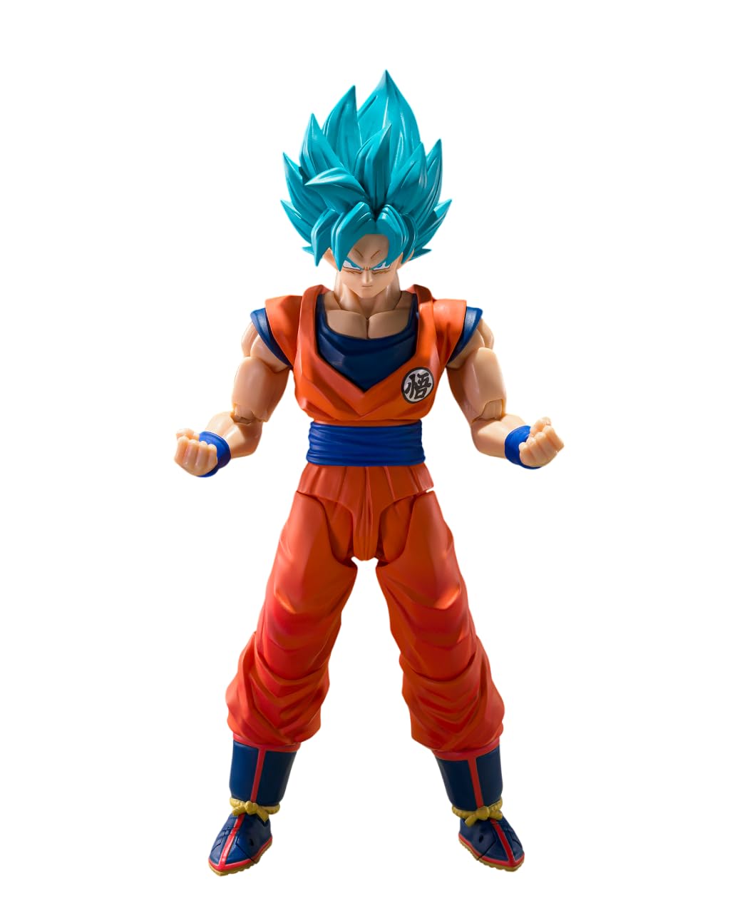 Tamashii Nations S.H. Figuarts Dragon Ball Super Super Saiyan God Super Saiyan Goku Limit-Breaking Blue Power PVC ABS Figure 145mm
