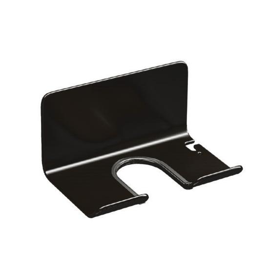 

Держите порядок в пространстве, алюминий, прочный, с клеем без гвоздей, фен для дома в общежитии, с держателем для проволоки, полка для воздуходувки чёрный