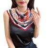 Hangzhou silk spring and summer oil painting mulberry silk silk scarf 70 silk square scarf professional scarf fashion headscarf headband