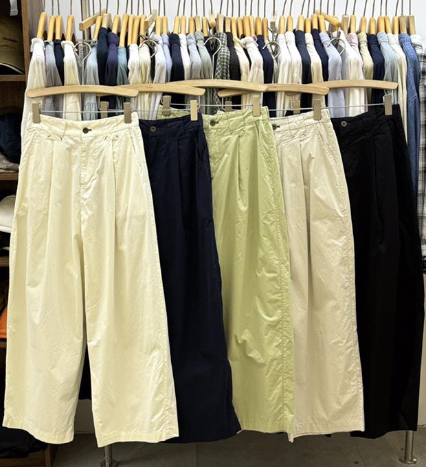 

19130 Spring/Summer High-Waist Korean Style Plus-Size Slimming Cargo Carrot Pants M (Size 2) зелёный