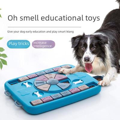 Neues pädagogisches Spielzeug für Hunde: Slow Food Tablett & Kaunäpfe