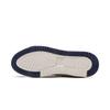 Li Ning Common 80s Fashion Trend Cushioning Abrasion Resistant Low top Casual Shoes Men's White Gray Dark Ship Blue AGCW135-1