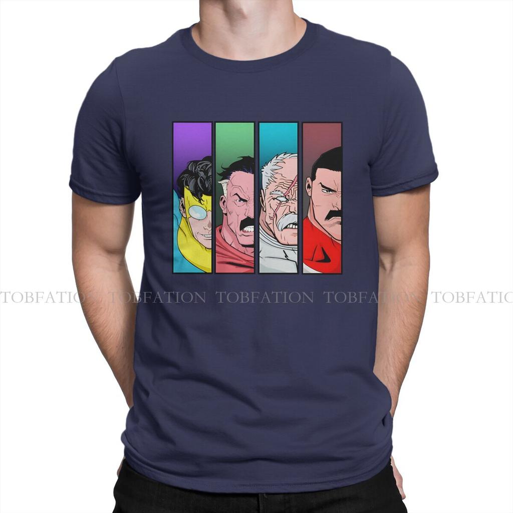 Invincible TV Series Pure Cotton TShirt Viltrumites Basic T Shirt Leisure Men Tee Shirt Printing