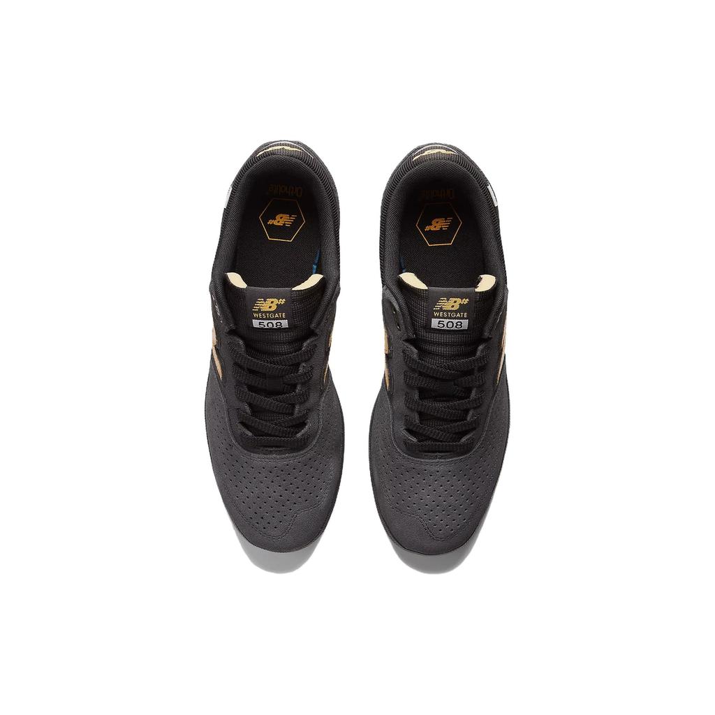 Brandon Westgate x New Balance Numeric 508 Phantom Yellow Unisex Sneaker Schwarz NM508CAT