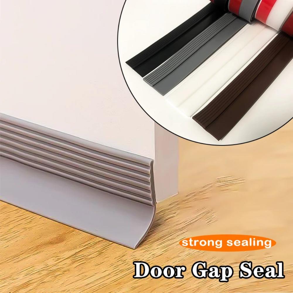 Self-Adhesive Door Bottom Seal,36mm 1M Strip-Total Protection from Draft, Dust, Water, Insects & Noise.Door Draft Stoppe Seal