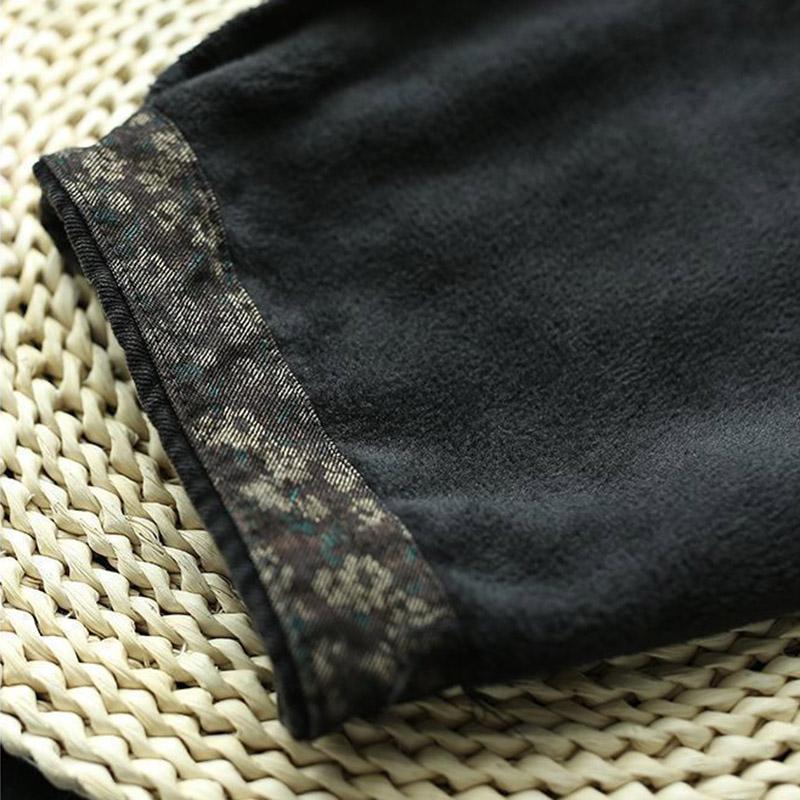 Pants for Women Elastic High Waist Long Trousers Plus Size Thickened Stretchy Versatile Casual Wide Leg Pants