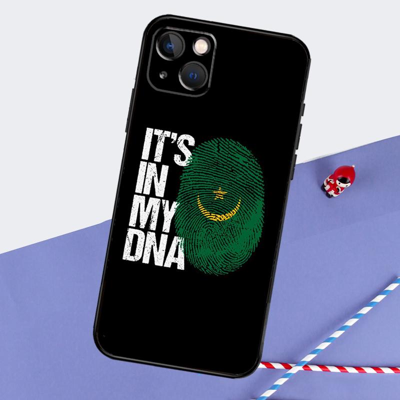 Mauritania Flag Phone Case For iPhone 16 Pro 15 Pro 11 12 13 14 Pro Max Mini XR 16e 15 16 Plus Cover Shell