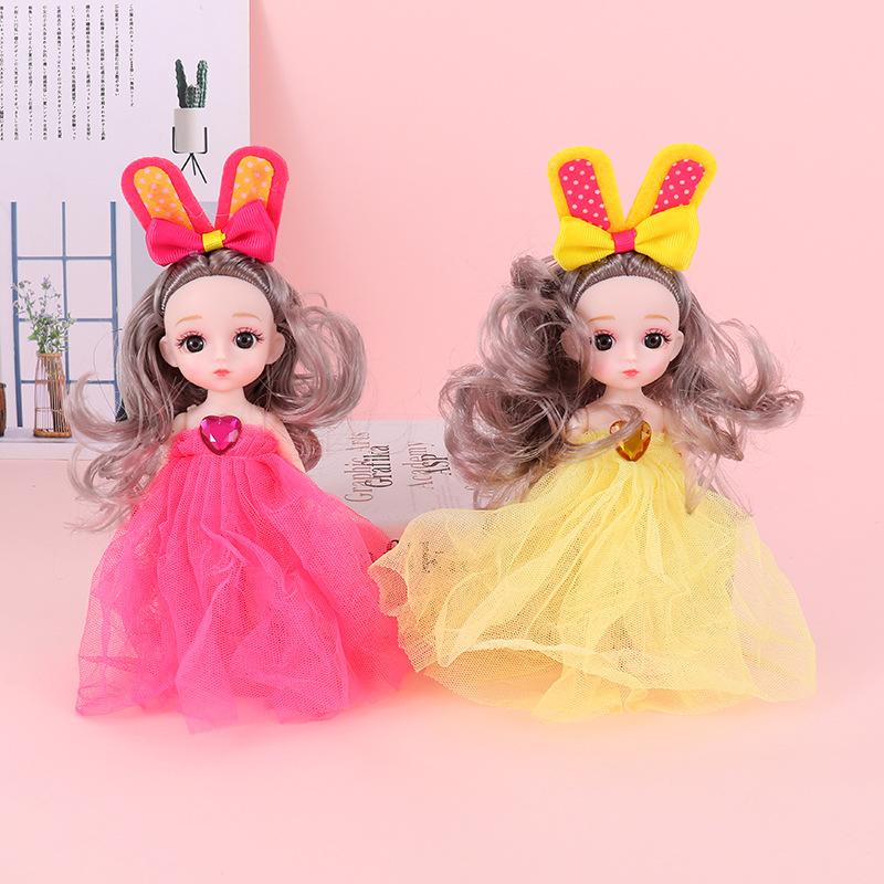New 17cm Rabbit Ear Activity Joint Mini Small Size Doll