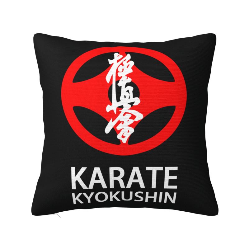 Kyokushi Karate Cushion Covers Martial Arts Soft Nordic Throw Pillow Case Home Decoration