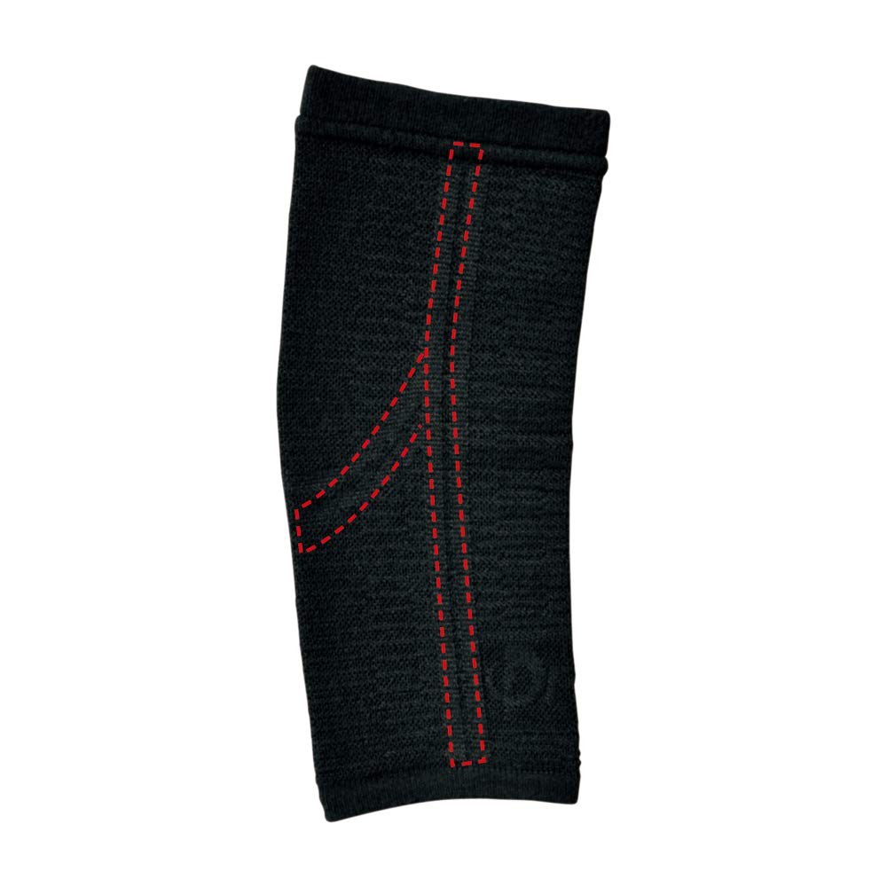 Phiten Elbow Supporter, Soft Type, Black, Sizes S-M