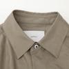 ssstein/stein Khaki 25Stainless Steel CUPRO TWILL OVERSIZED LS SHIRT tops S khakiUsed