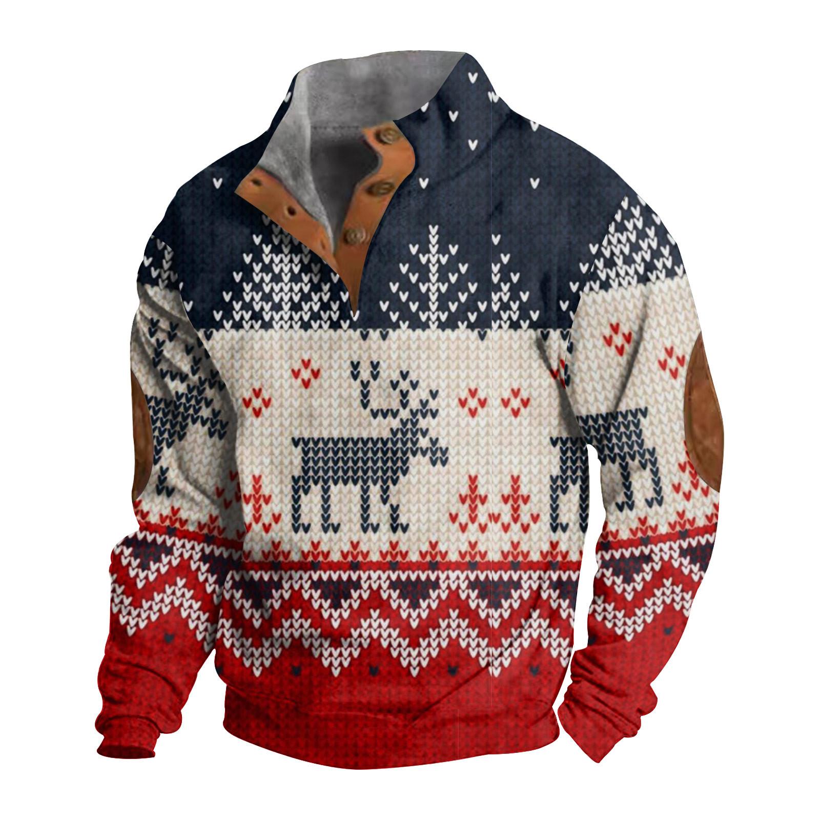 

Мужская толстовка с пуговицами с европейским и американским принтом осень/зима с длинными рукавами XXXXL