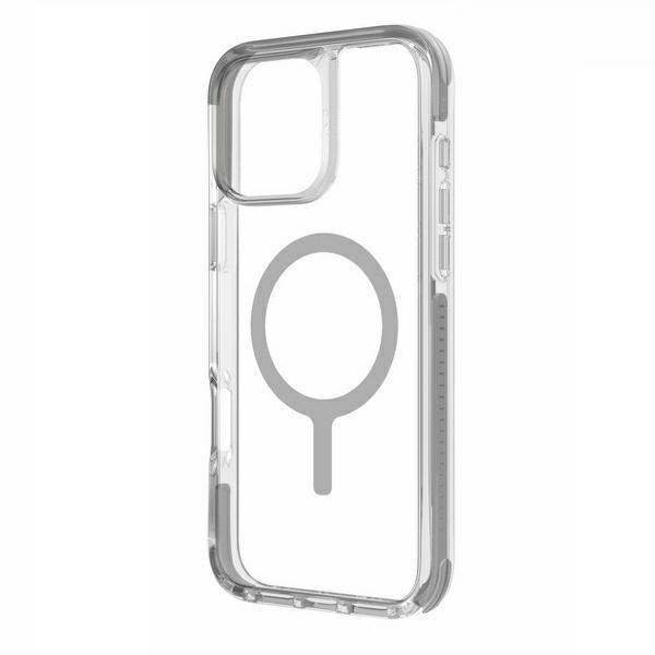 Uniq Etui Combat Iphone 16 Pro Max 6.9 Magclick Charging Szary/Stone Grey