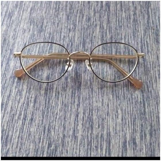 Used Wako Glasses Gold Frame Glasses