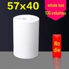 Thermal Receipt Paper Rolls - 57x50mm & 80x80mm for Cash Registers and Printers