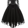 Women's Fashion Cool  Party Lace Casual Embroidery Bandage Elegant Dress