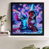 Full Round Diamond Painting Lilo & Stitch Art Rhinestone Picture Mosaic DIY 5D Cross Stitch Embroidery Home Decoration