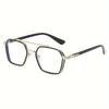 [Fashionable Anti-blue Light Frames] Anti-blue Light Double Bridge Glasses Frame For Men And Women