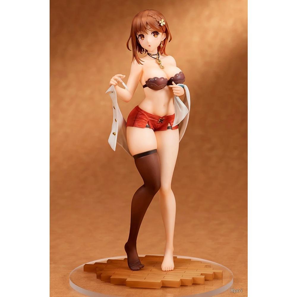 23CM Anime Atelier Ryza 2 Ushinawareta Denshou To Himitsu No Yousei Reisalin Stout Figure 1/7 Okigae Mode Model Toy Toy Figure