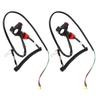 2pcs Motorcycle Tether Engine Kill Switch with Lanyard For 22mm Handlebar ATVs Riding Mowers Outboard Engines