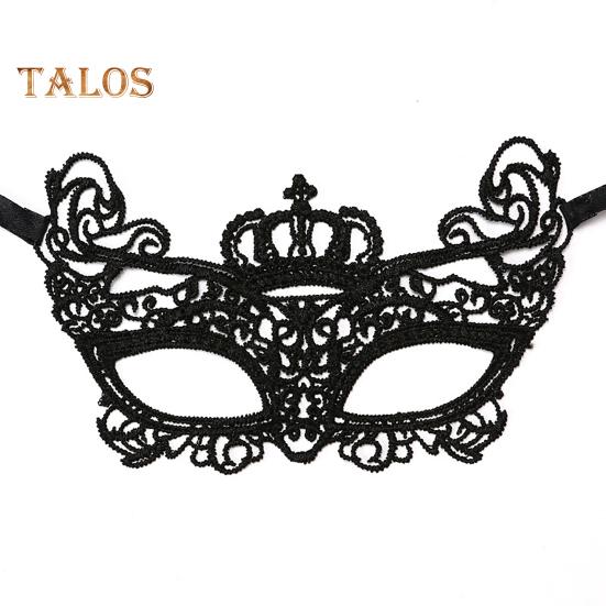 Masca din dantelă neagră, masca sexy pe jumătate goală, masca de petrecere respirabilă, costume venețiene pentru mascarada, cosplay, carnaval