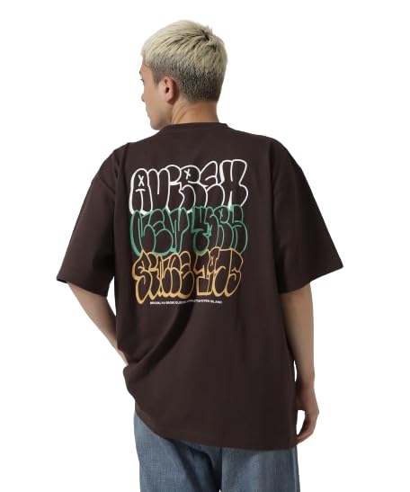 Футболка Avirex GRAFFITI, Мужская, Размер M, 050, Коричневый, 783-4234001