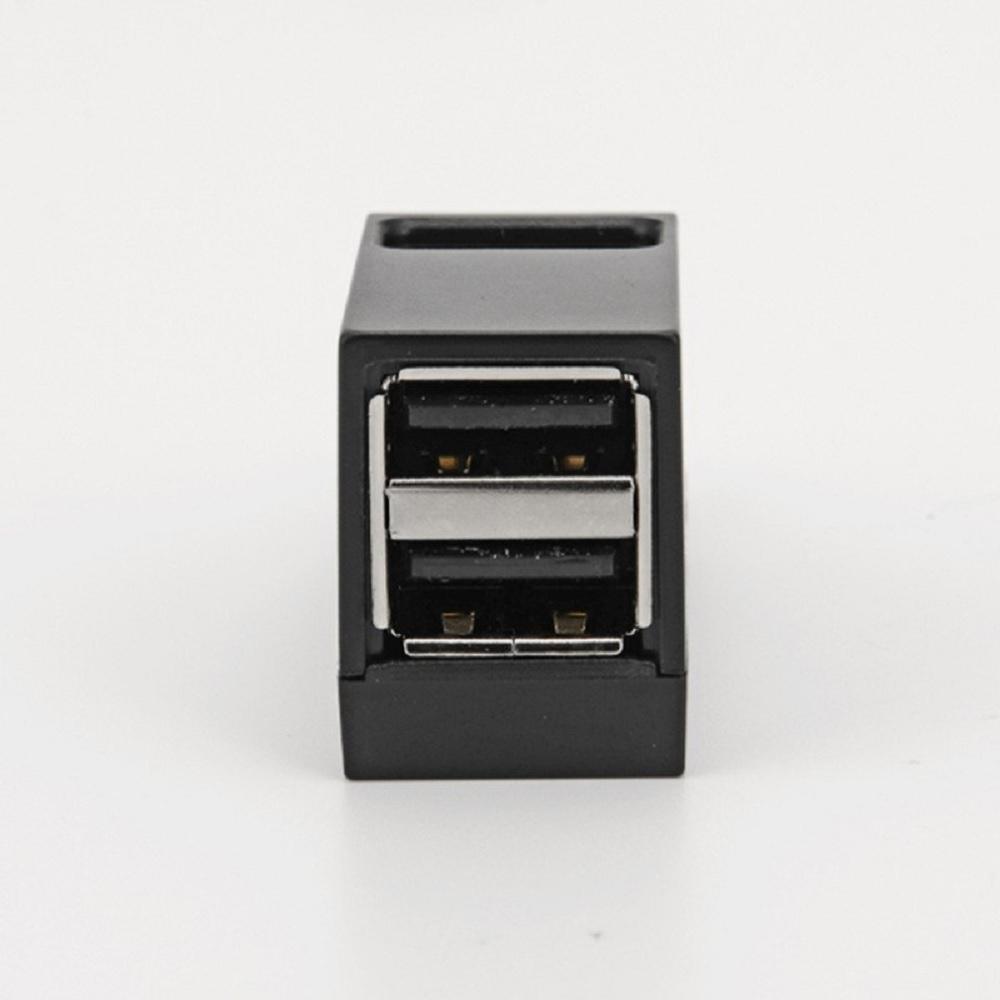 2Pcs 3 Port USB Hub Portable High Speed Splitter Box For PC Laptop