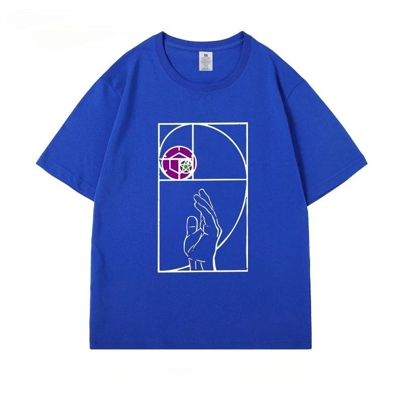 2026 JoJo's Bizarre Adventure STEEL BALL RUN Printed Short Sleeve Anime T-Shirt Men's Women Summer Cotton Loose Two-Dimensional T-Shirt