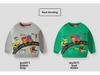 2025 New Autumn Kids' Cartoon Sweatshirt: Boys' Round Neck Casual Sweater