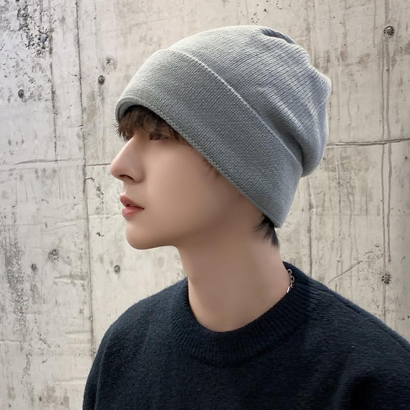 Knit Hat For Men Winter Warmth With Windproof Function And Letter Design For Casual Wear