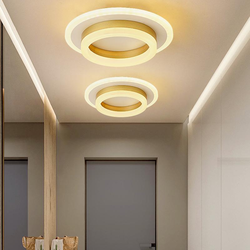 LED Minimalist Modern Aisle, Entrance, Walk-in Closet, and Balcony Dimmable Light