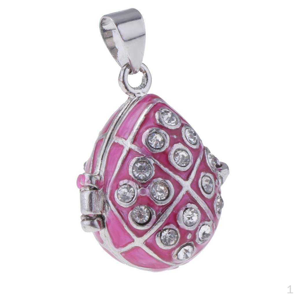 Enamel Locket Openable Cremation Keepsake