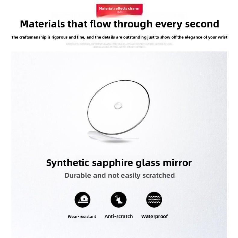 JINSHIDUN Brand Watches, Fashionable Tungsten Steel Thin Quartz Watches, Waterproof Ladies' Watches