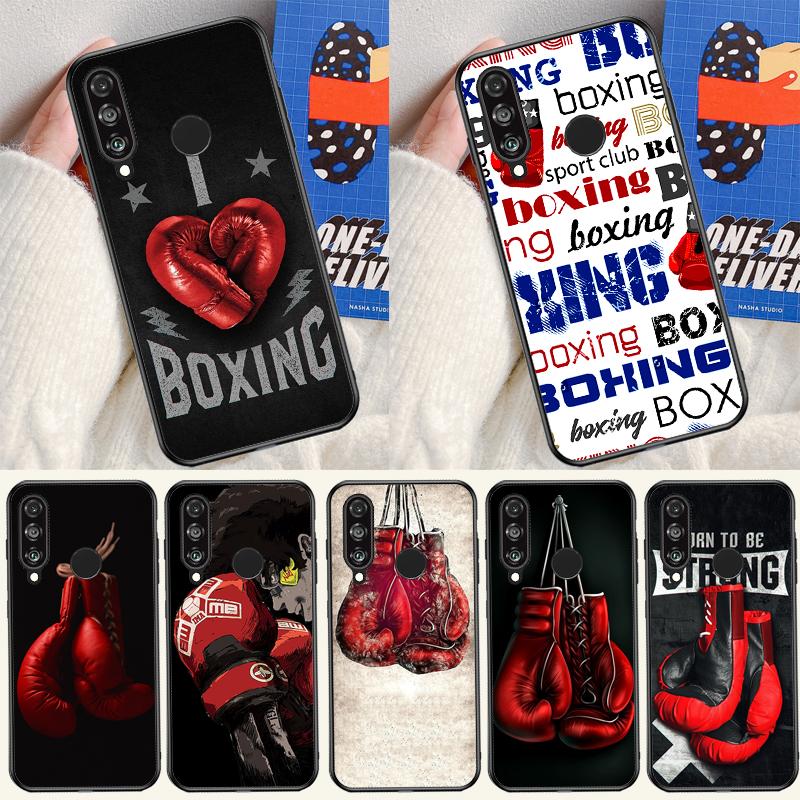 Gants de Boxe Pour Huawei Nova 5T 9 10 SE 12i 12s 11i Y91 Y90 Y60 Y70 Y72 Y61 P60 P30 Pro P20 P40 Lite Coque