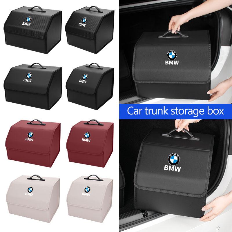 XKUGH1 For BMW New 2025 Car Trunk Organizer Box Tailbox Stowing Tidying Storage Bag Accessories For BMW E70 E91 E30 G30 E53 M3 M5 X6 X4