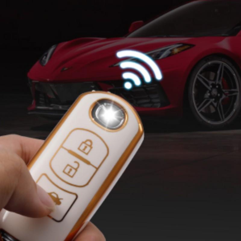 Phnom Penh  2/3/4 Button TPU Car Remote Key Case Cover Fit for Mazda 2 3 6 Axela Atenza CX-5 CX5 CX-7 CX-9 2014 2015 2016 2017 2018