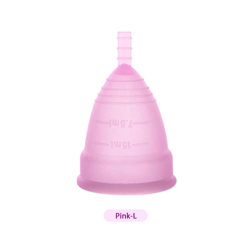 Cloth Bag for Medical Silicone Female Menstrual Cup Food Grade Material Menstrual Cup Can Be
