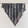 Autumn and Winter New Simple Temperament Versatile Polyester Blend French Retro Big Triangle Scarf Warm Scarf Shawl