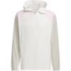 adidas Kapuzen-Freizeit-Reißverschluss-Langarmjacke Unisexjacke Rosa Weiß JJ1305