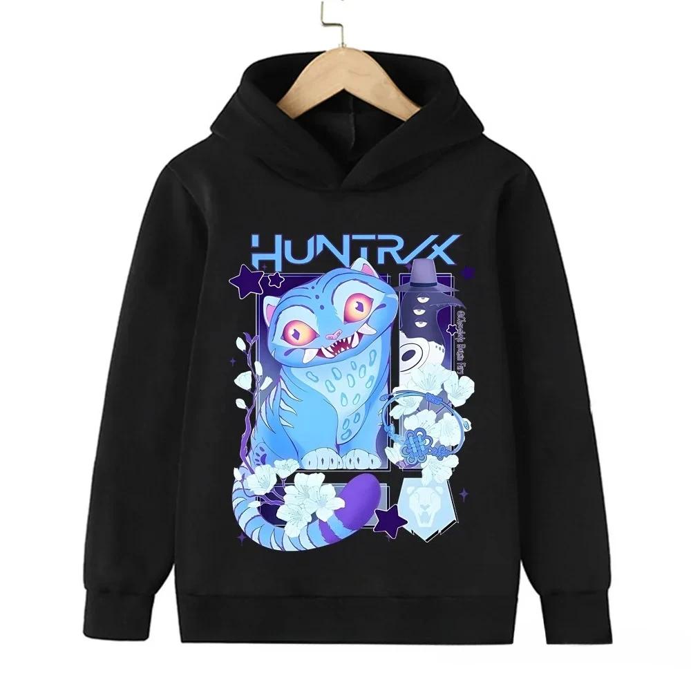 Kukebang Kpop Demonenjagers Casual Mode Warm Herfst Winter Saja Jongens Met Capuchon Kinderhoodies Sweatshirt 160