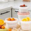 Effective Scallion Storage Container Portable Kitchen Scallion Freshness Keeping Container for Cooking Preparation