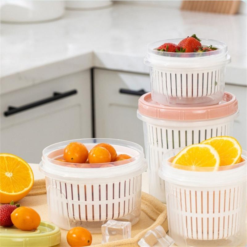 Effective Scallion Storage Container Portable Kitchen Scallion Freshness Keeping Container for Cooking Preparation