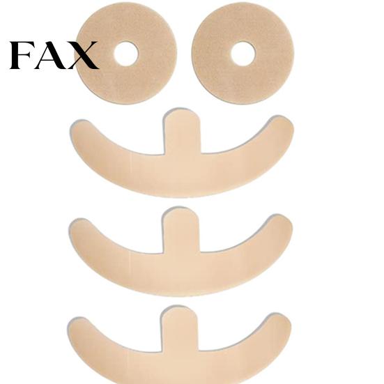 Plaster 4 Pairs Breast Scar Patch Comfortable Irritation-free Ultra-Thin Lightweight Repair Fading Smoothing Surgery Skin Sticker for Girl High