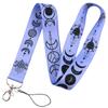Moon Planet Cell Phone Lanyard: ID, Campus Meal, and Bus Card Holder