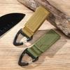 Durable Nylon Webbing EDC Equipment Keychain Carabiners Hang Buckle Strap Belt Clips
