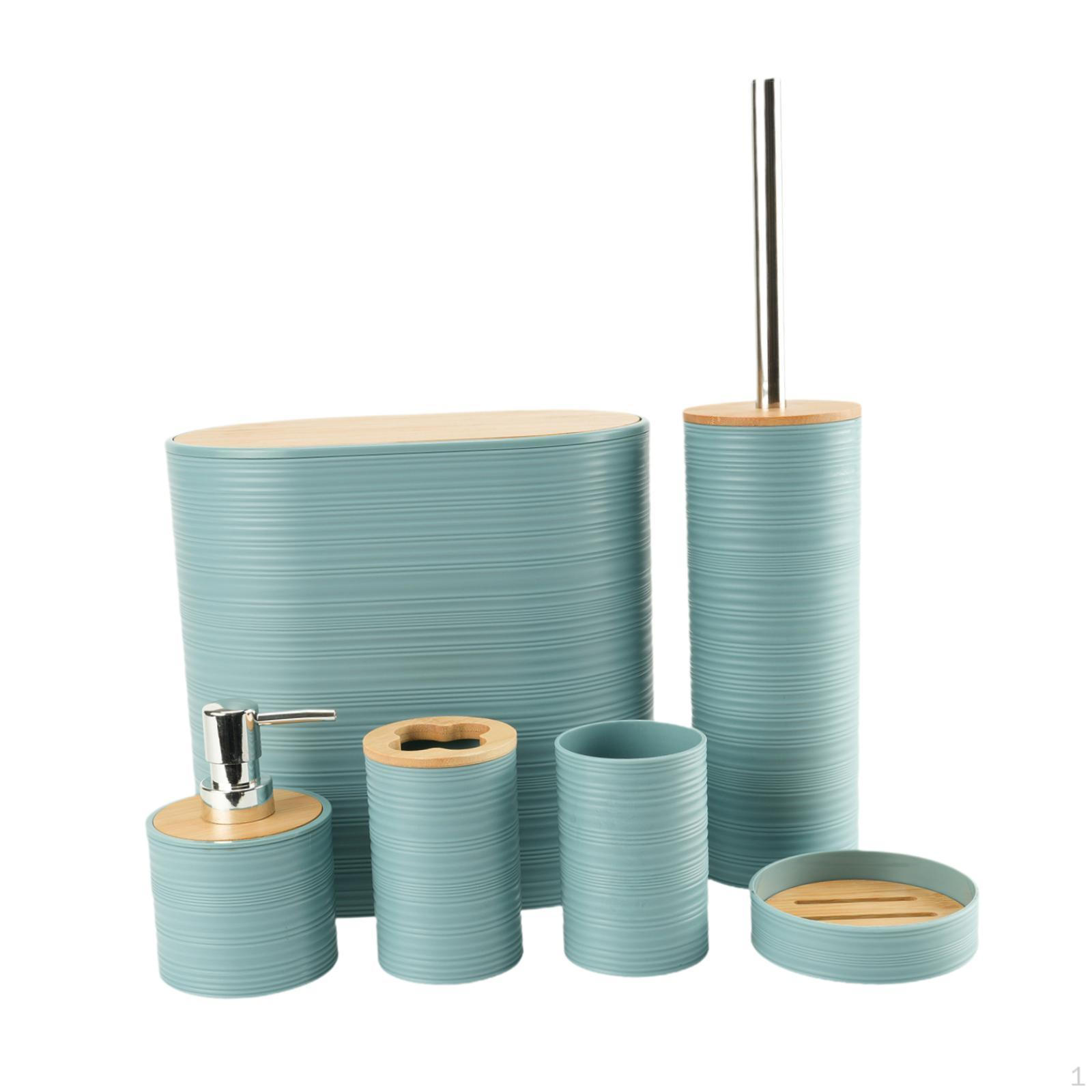 

6 штук Аксесуари для ванної кімнати Ополіскувач для ротової порожнини Прикраса чашки Практичний сучасний тримач для зубної щітки Мило